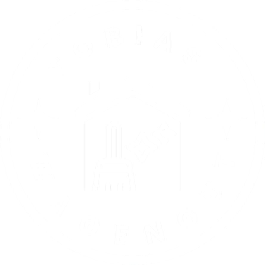 Weißes Logo Tobias Wagengut Gebäudereinigung